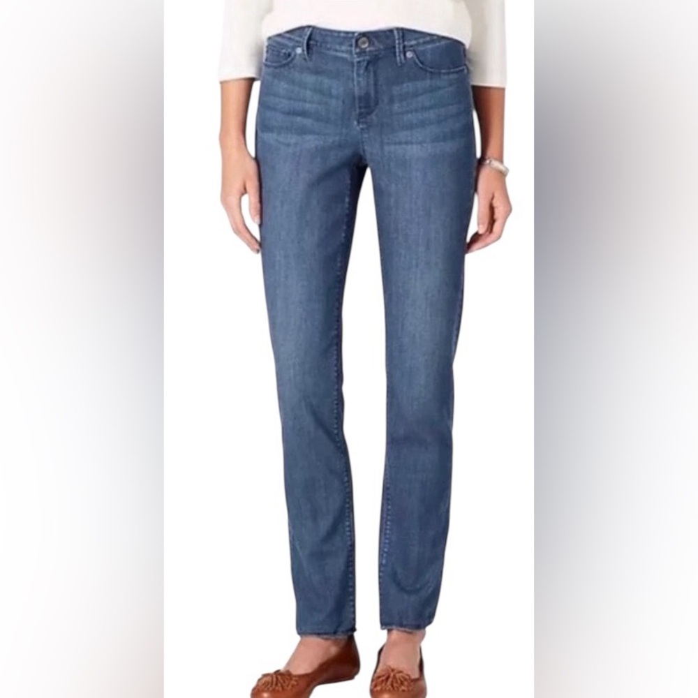 J.Jill Tried &True Fit Straight Leg Mid Rise Jeans